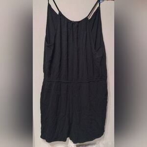 Mossimo Supply Co. Elegant Black A-Line Romper Shorts. Gothic Whimsical